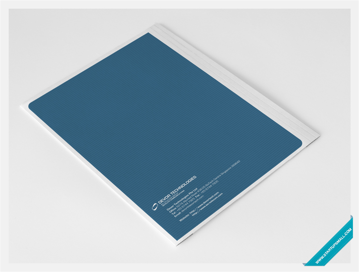 Devor Technology - Corporate Folder Design