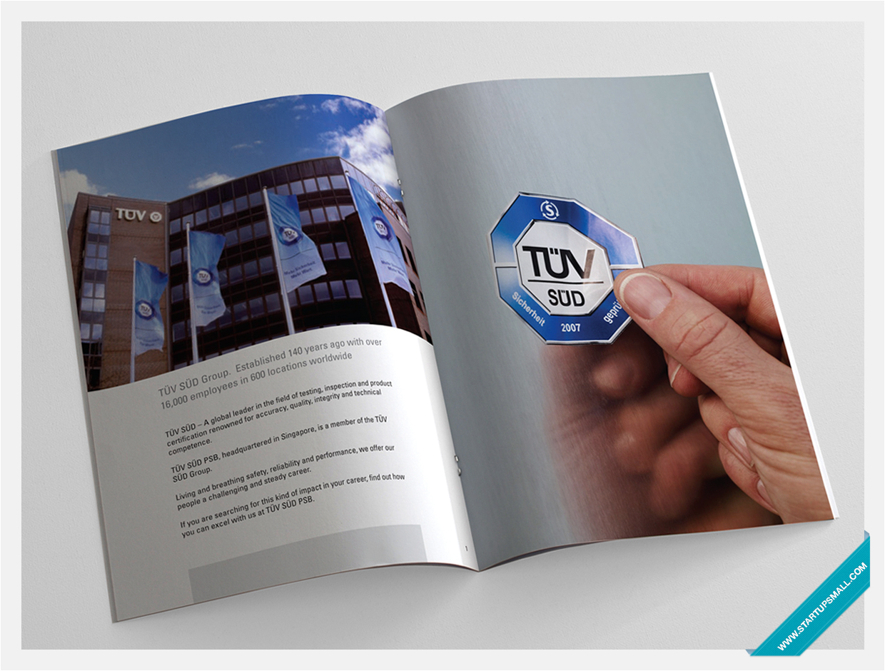Tuv Sud PSB Brochure Design - Recruitment Campaign