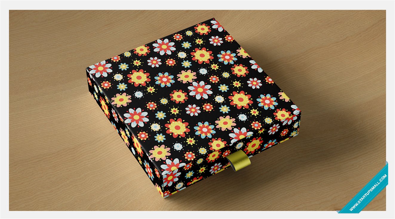 Gift Box Wrapper - Pattern Design and Print